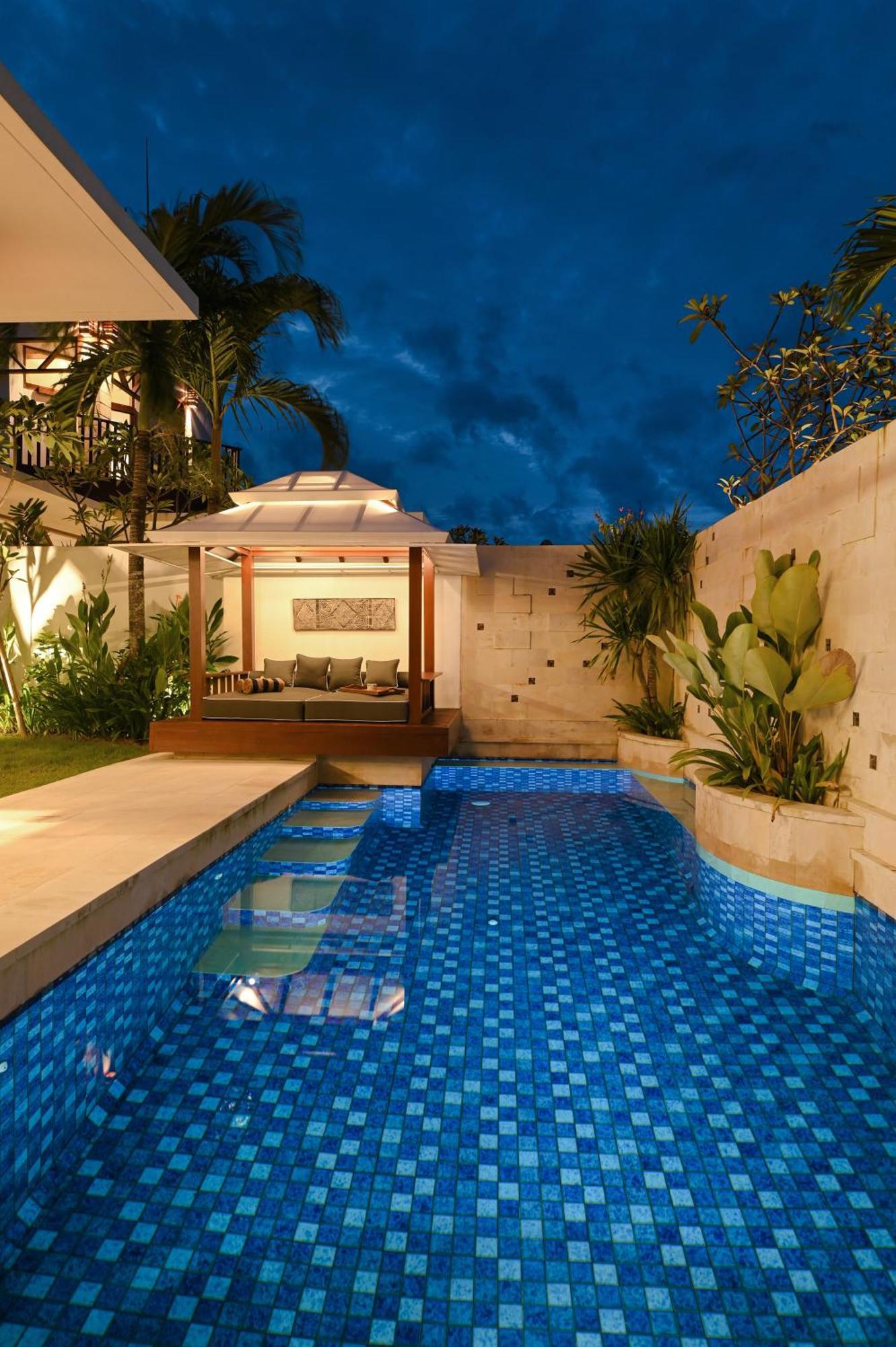 Cascata Villa Canggu Extérieur photo