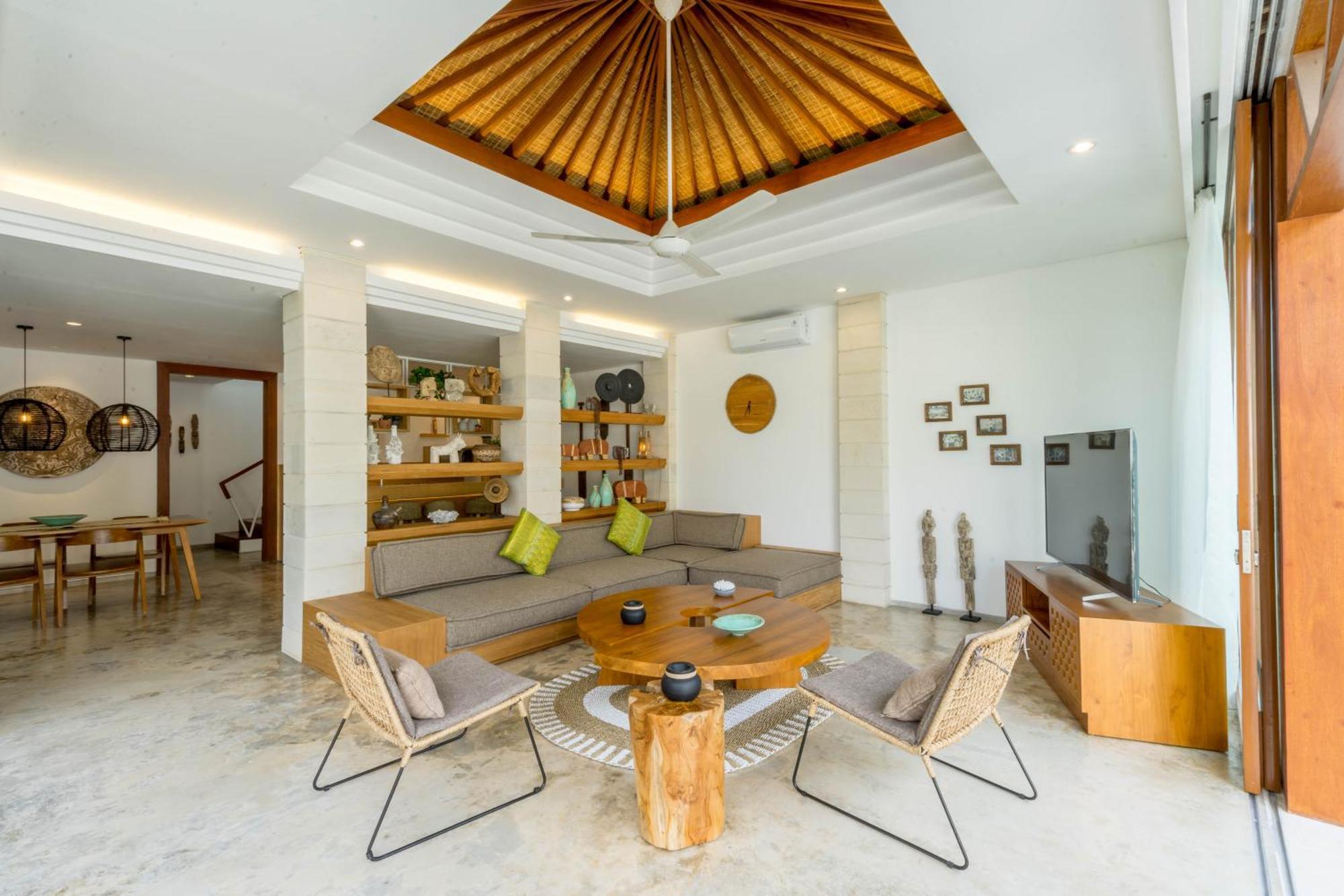 Cascata Villa Canggu Extérieur photo