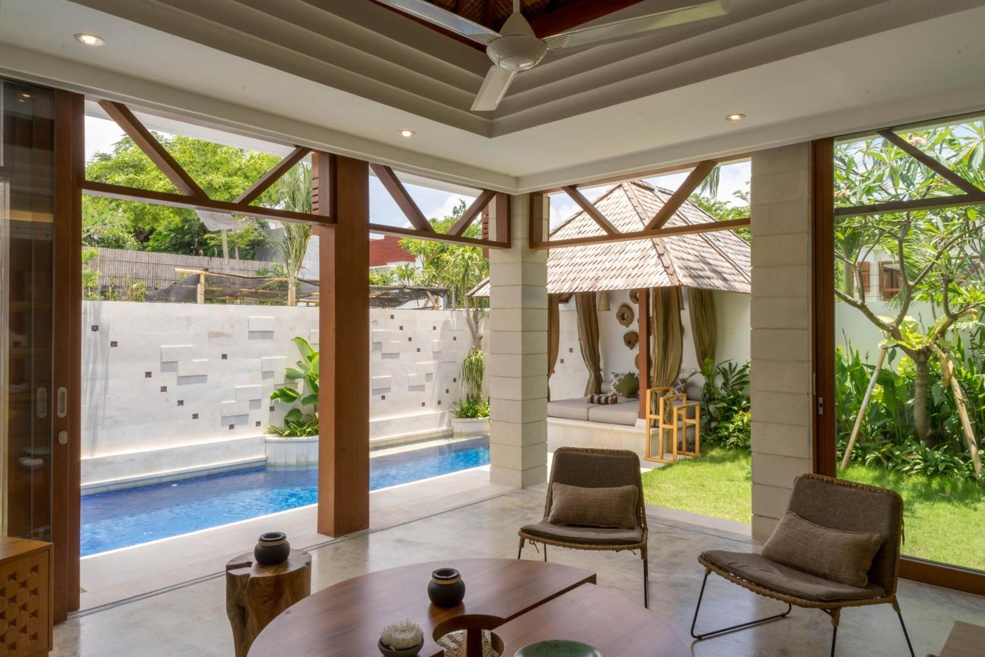 Cascata Villa Canggu Extérieur photo